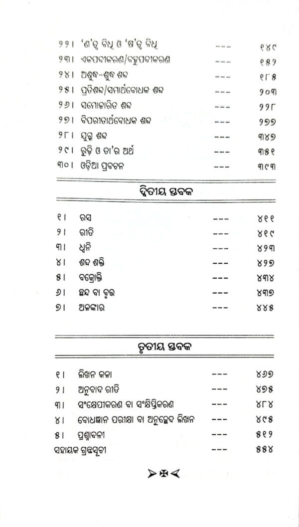 Adhunik Odia Byakarana Ebang Bakyadi Rachana
