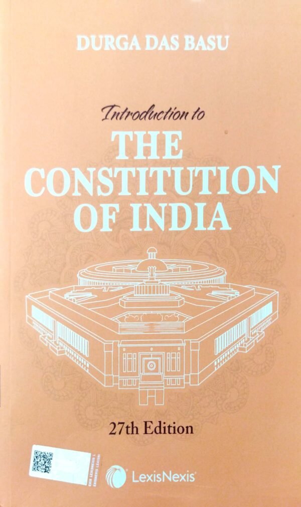 Introduction To The Constitution Of India 27ed