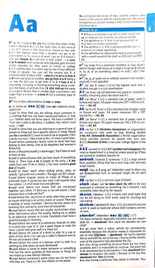 Advanced Longman Dictionary Of Contemporary English 6ed