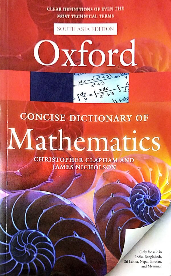 Concise Dictonary Of Mathematics