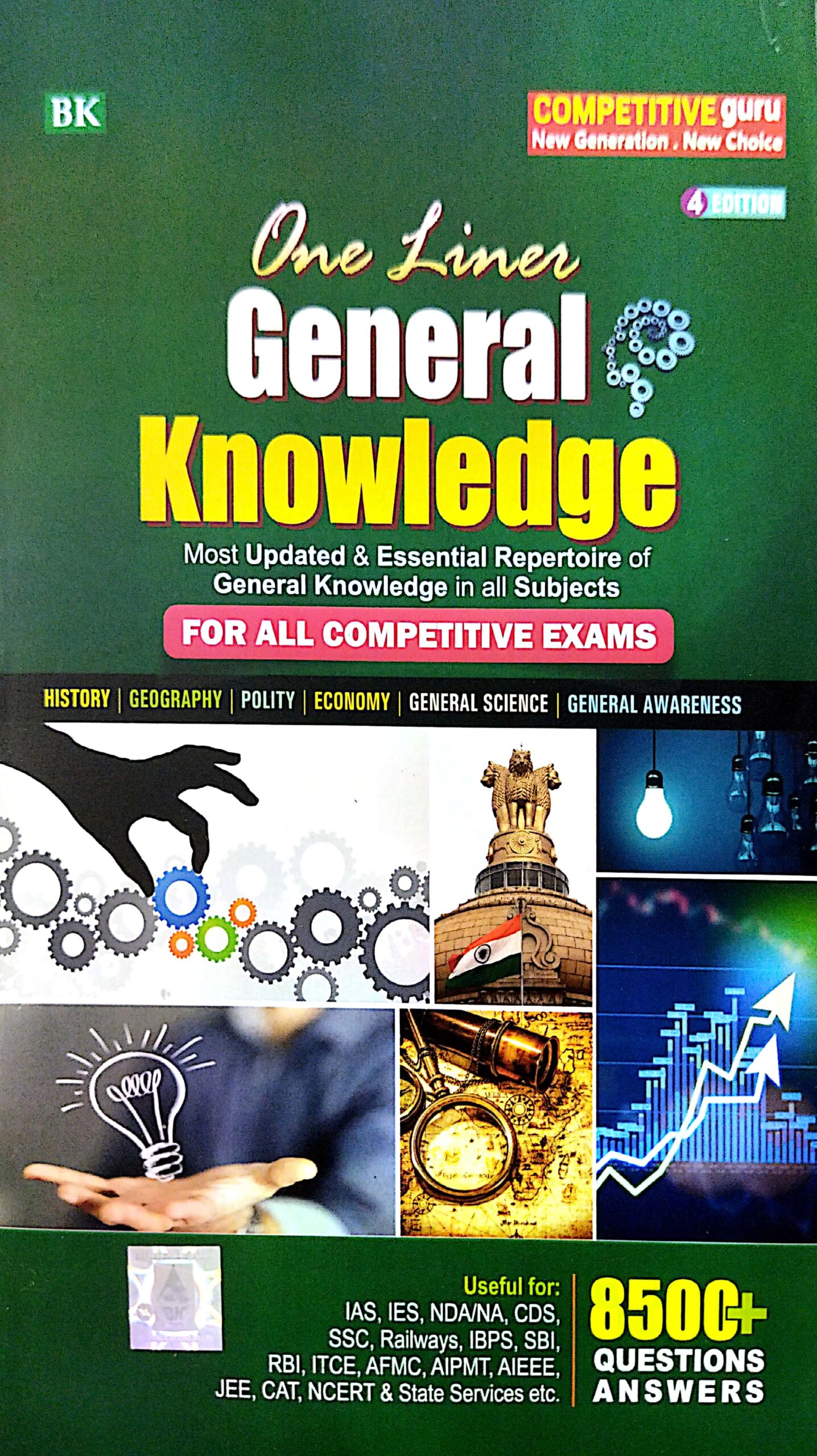 One Liner General Knowledge 4ed - A.K. Mishra Agencies Pvt. Ltd.