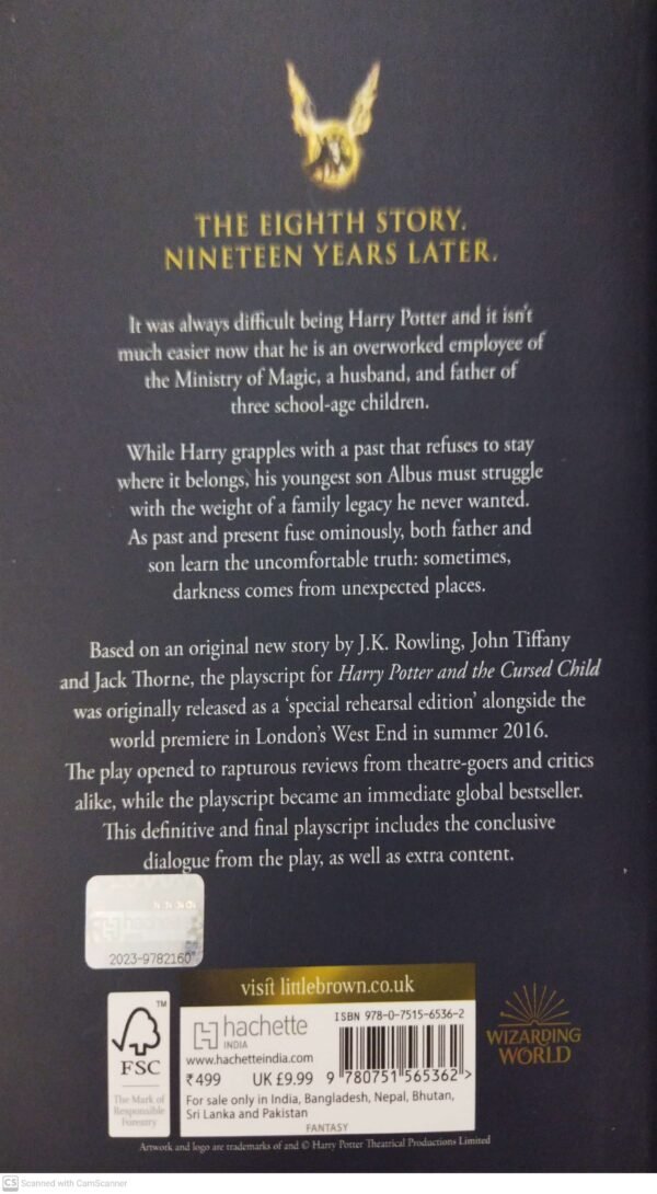 Harry Potter And The Cursed Child