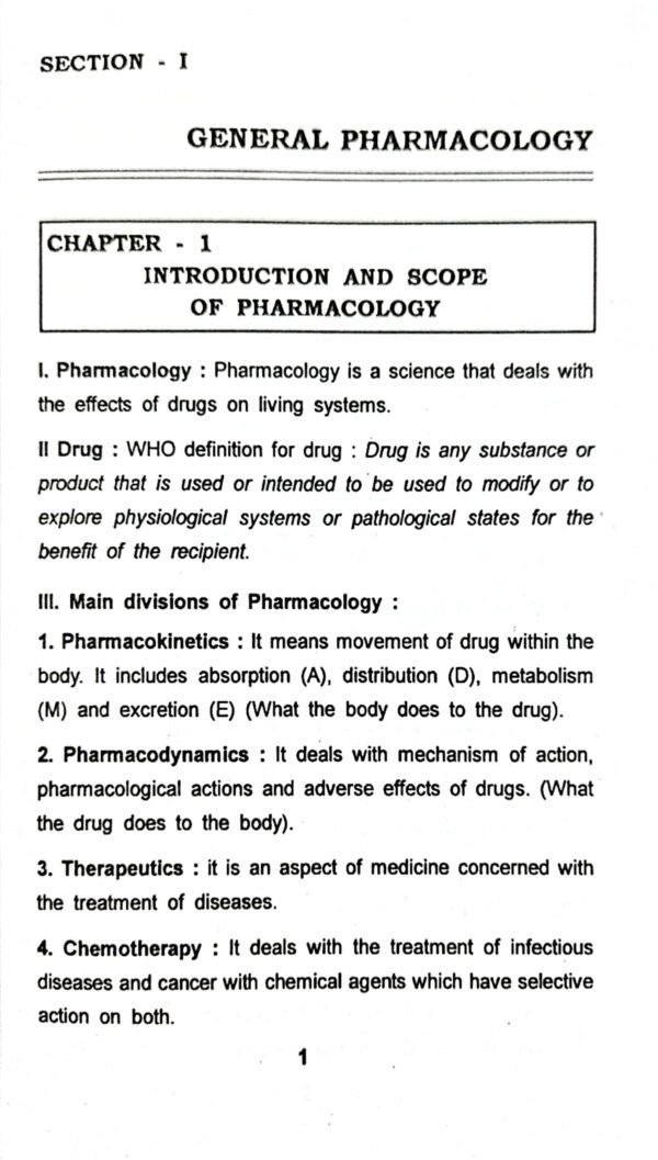A Concise Text Book of Pharmacology,8/e