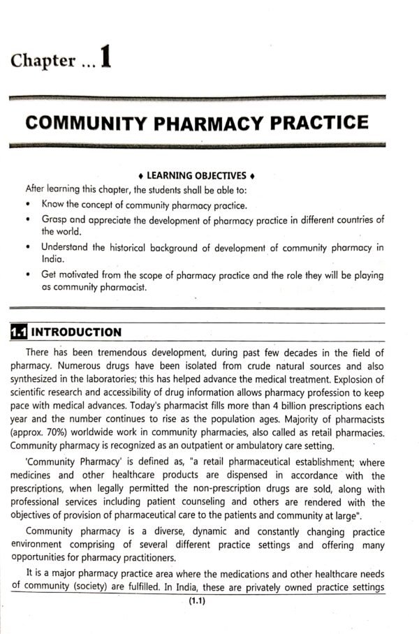Community Pharmacy And Management 2nd Yr Diploma In Pharmacy