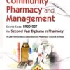 Community Pharmacy And Management For 2nd Yr Diploma In Pharmacy