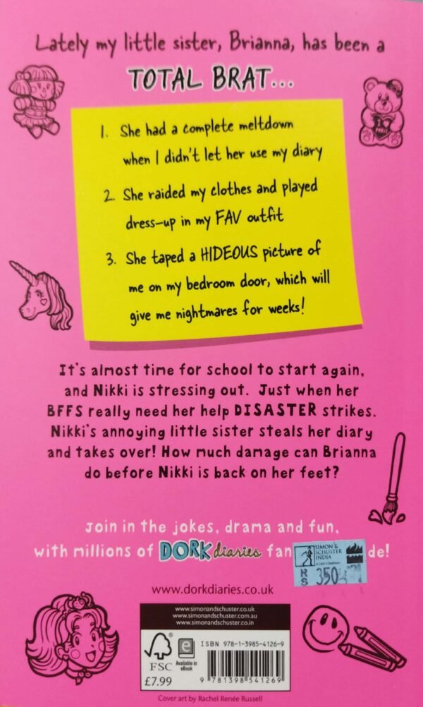 Dork Diaries Sister Showdown Vol-16