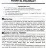 Hospital And Clinical Pharmacy 2nd Yr Diploma In Pharmacy