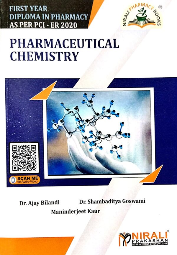 Pharmaceutical Chemistry 1st Yr Diploma In Pharmacy