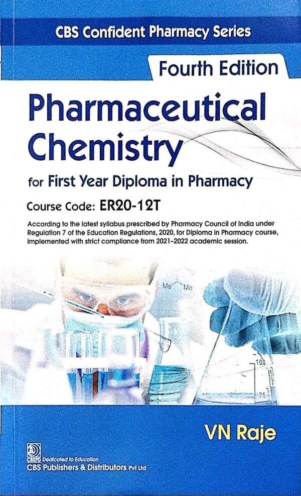 Pharmaceutical Chemistry For 1st Yr Diploma In Pharmacy 4ed