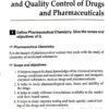 Pharmaceutical Chemistry For 1st Yr Diploma In Pharmacy 4ed