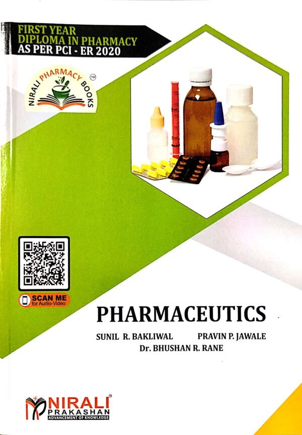 Pharmaceutics 1st Yr Diploma Pharmacy