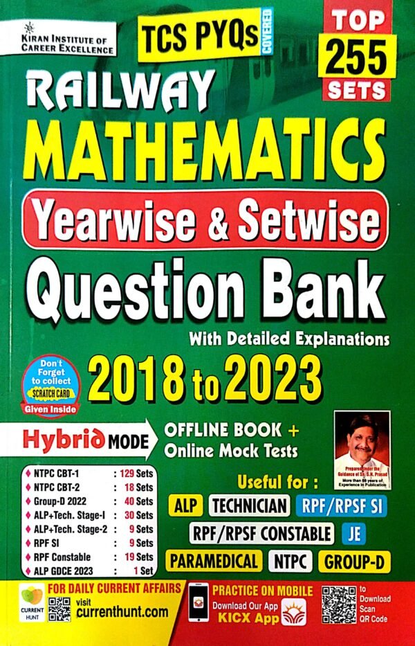 Railway Mathematics 2018 To 2023 Yearwise & Setwise Question Bank