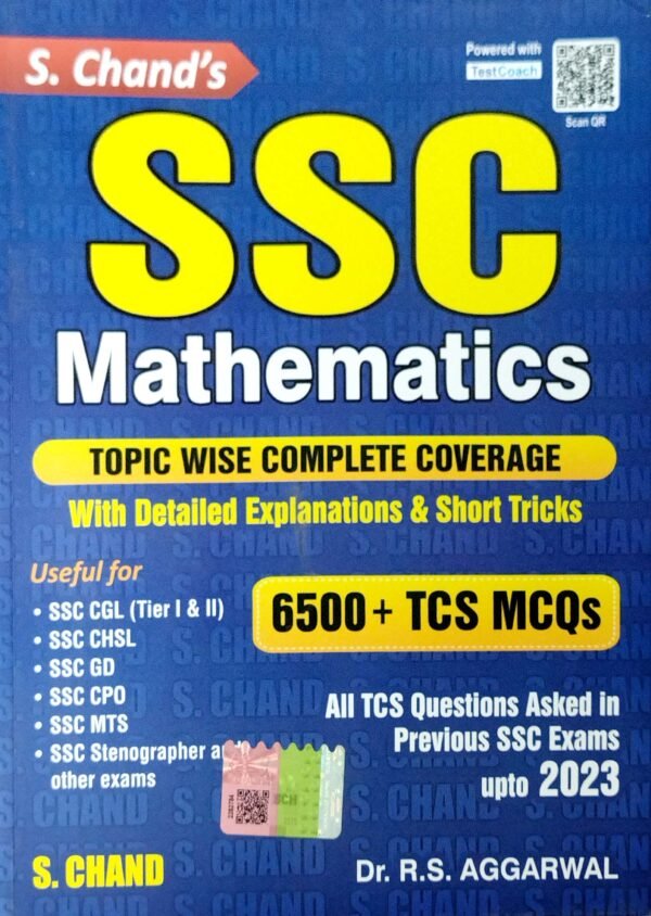 S. Chand's Ssc Mathematics Topic Wise Complete Coverage1 S. Chand's Ssc Mathematics Topic Wise Complete Coverage