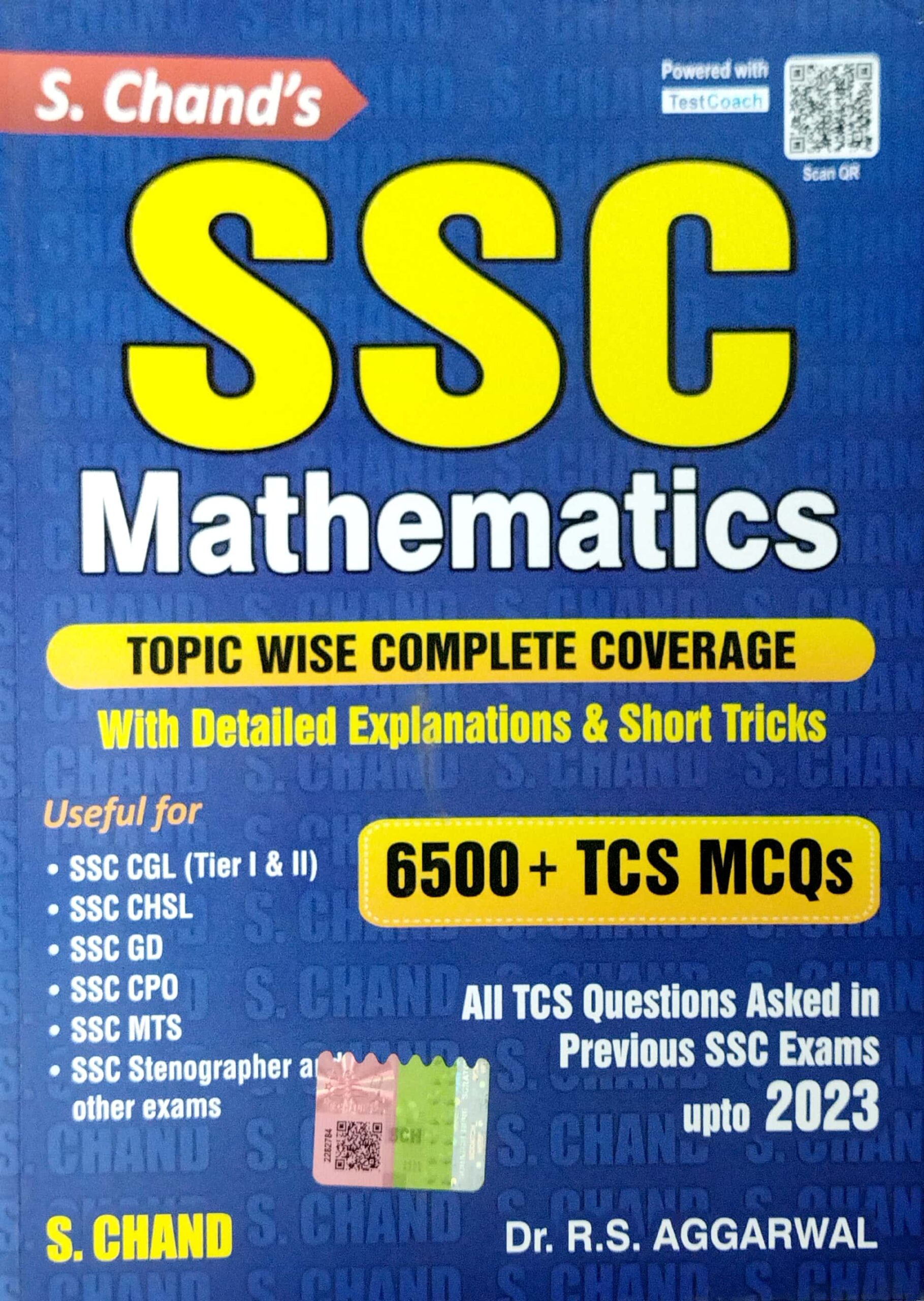 S. Chand's Ssc Mathematics Topic Wise Complete Coverage - A.K. Mishra ...