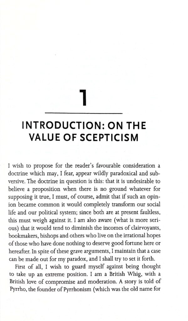 Sceptical Essays