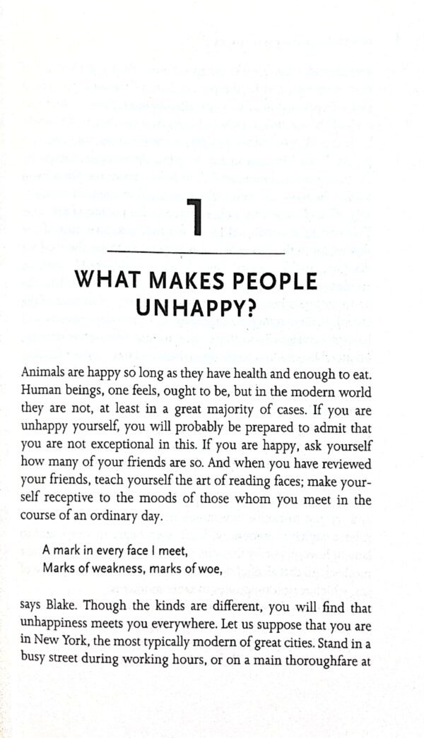 The Conquest Of Happiness