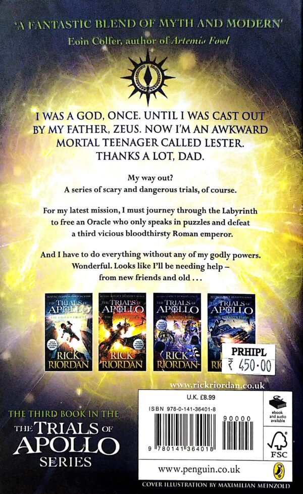 The Trials Of Apollo : The Burning Maze