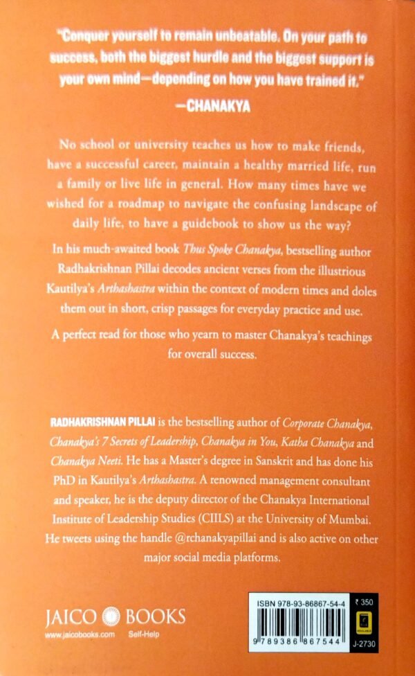 Thus Spoke Chanakya