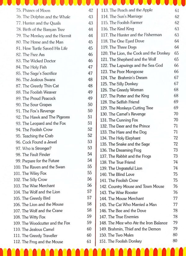 151 Panchatantra Tales