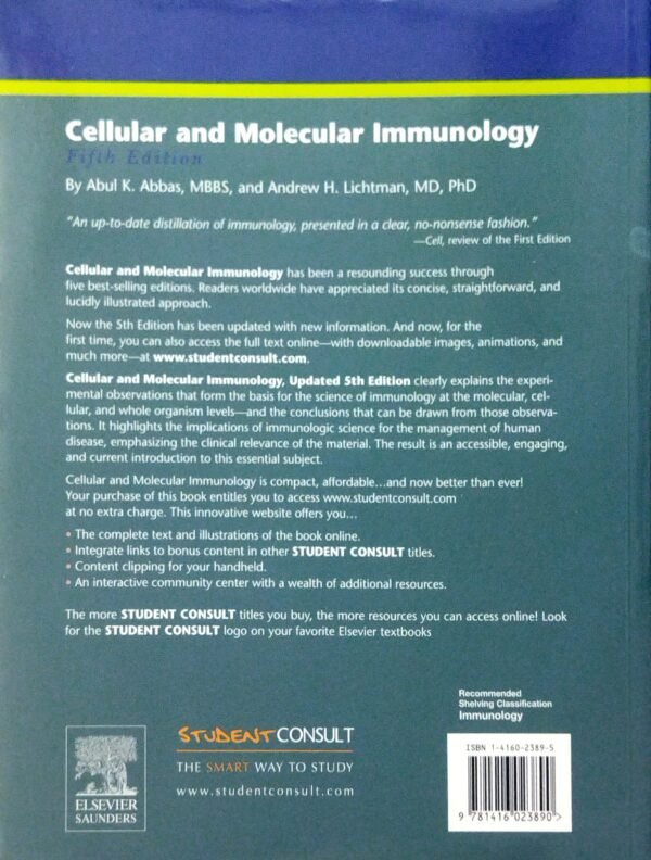 Cellular And Molecular Immunology 5ed