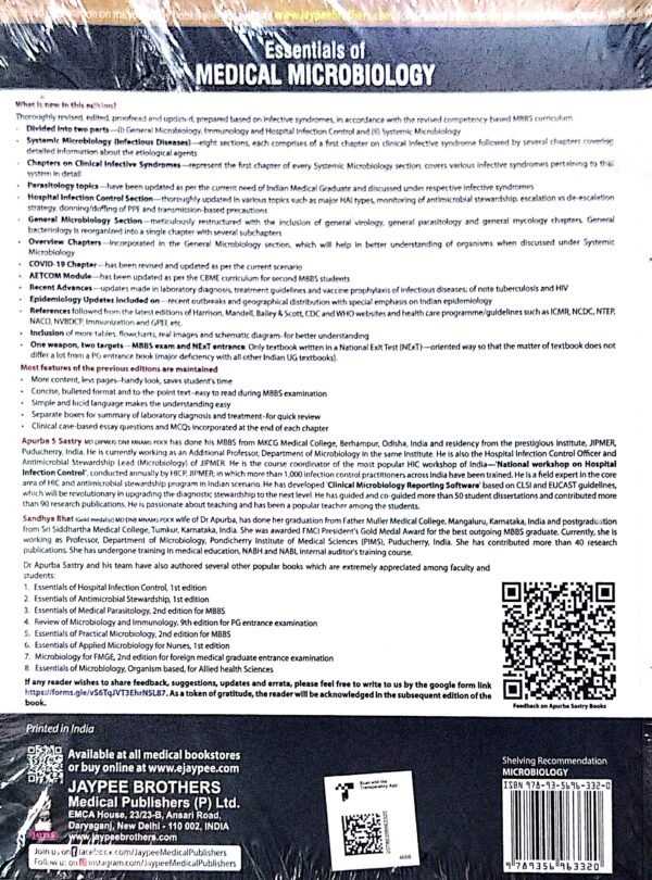 Essentials Of Medical Microbiology 4ed