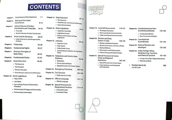 Ncert Mcqs Indian Polity & Governance Class-6-12 (Old+New) 2ed