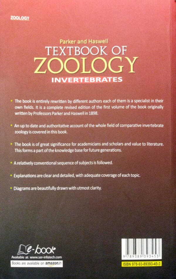 Parker And Haswell Tectbook Of Zoology Invertebrates Vol-I 8ed3 Parker And Haswell Tectbook Of Zoology Invertebrates Vol-I 8ed