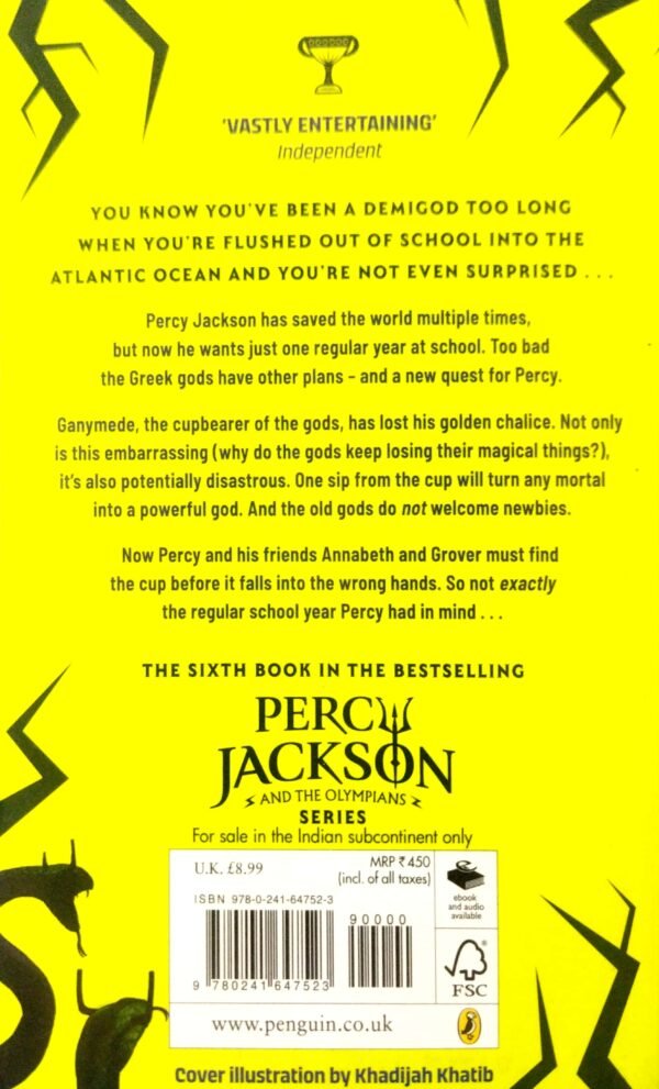 Percy Jackson and the Olympians the Chalice of the Gods
