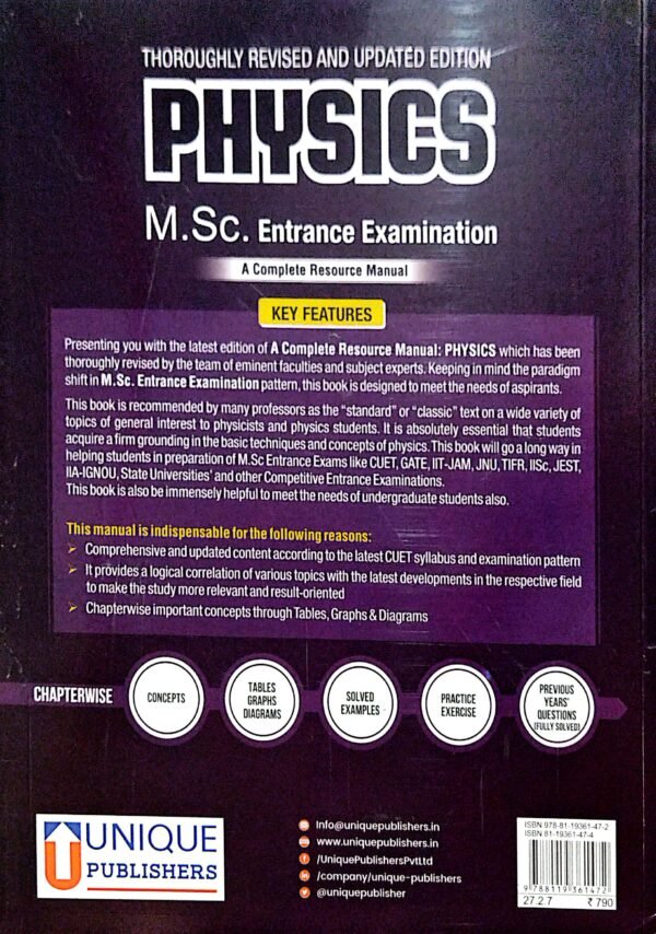 Physics M.Sc. Entrance Examination5 Physics M.Sc. Entrance Examination