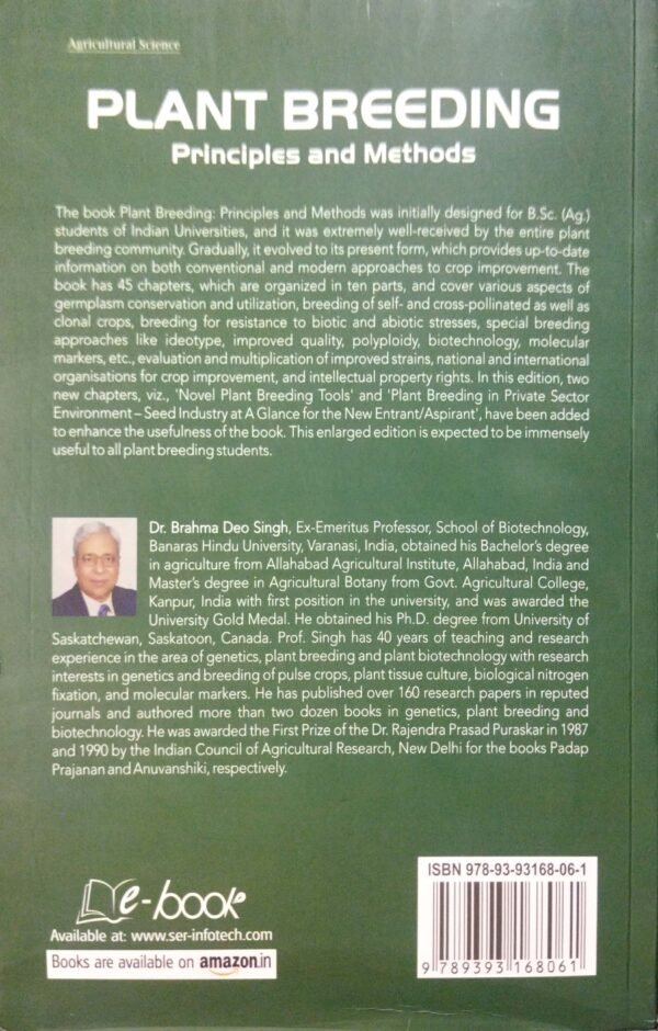 Plant Breeding Principles And Methods 12ed