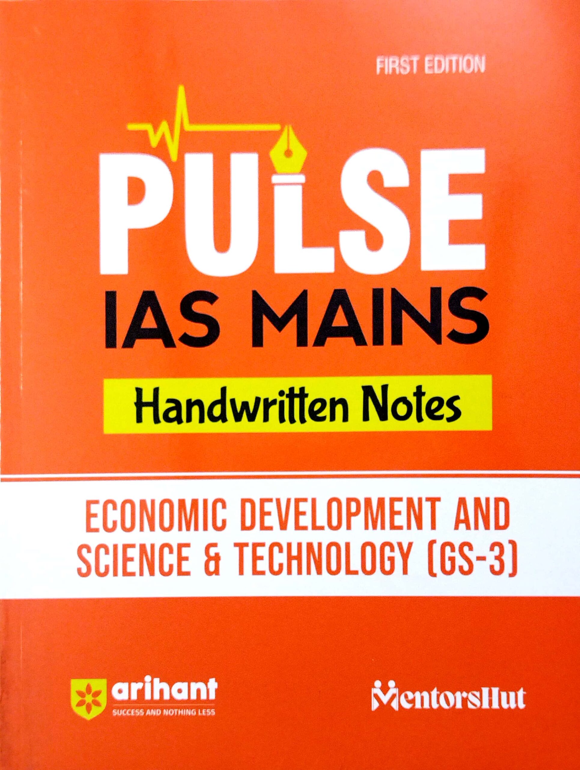 Ias Basic Notes Pulse Ias Mains Handwritten Notes Economic Develoment And Science ...
