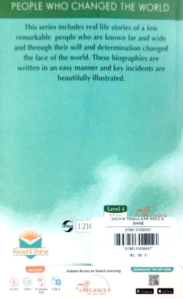 Read & Shine Sachin Tendulkar