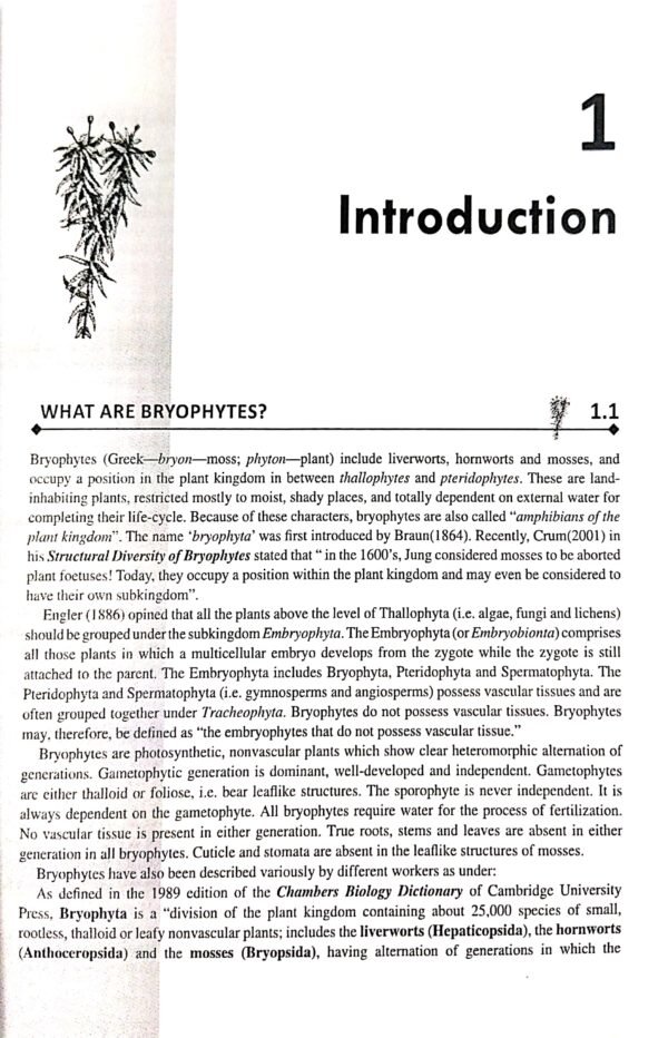 Textbook Of Bryophyta 2ed