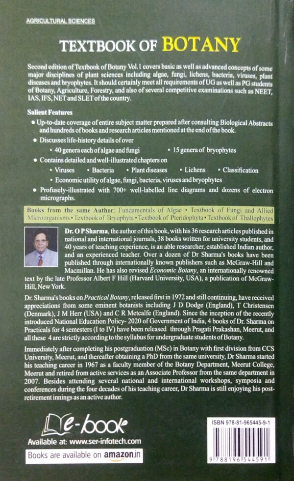 Textbook of Botany Volume 1,2/ed.