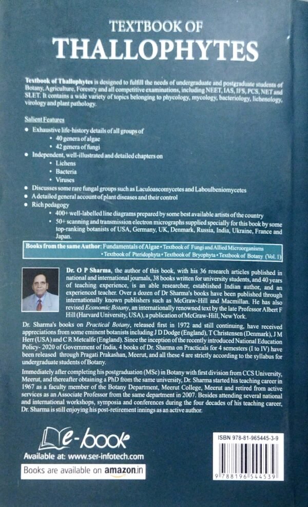 Textbook of Thallophytes,2/ed.
