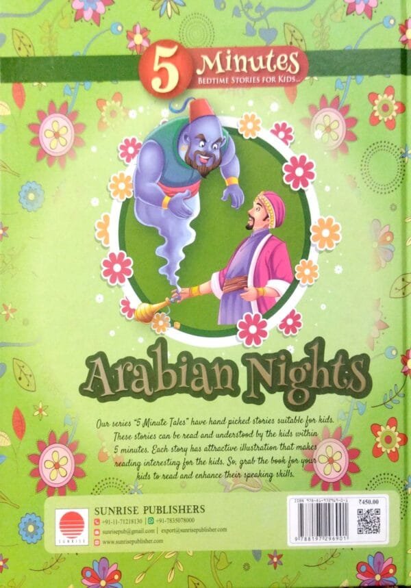 5 Minutes Bedtime Stories For Kids Arabian Nights