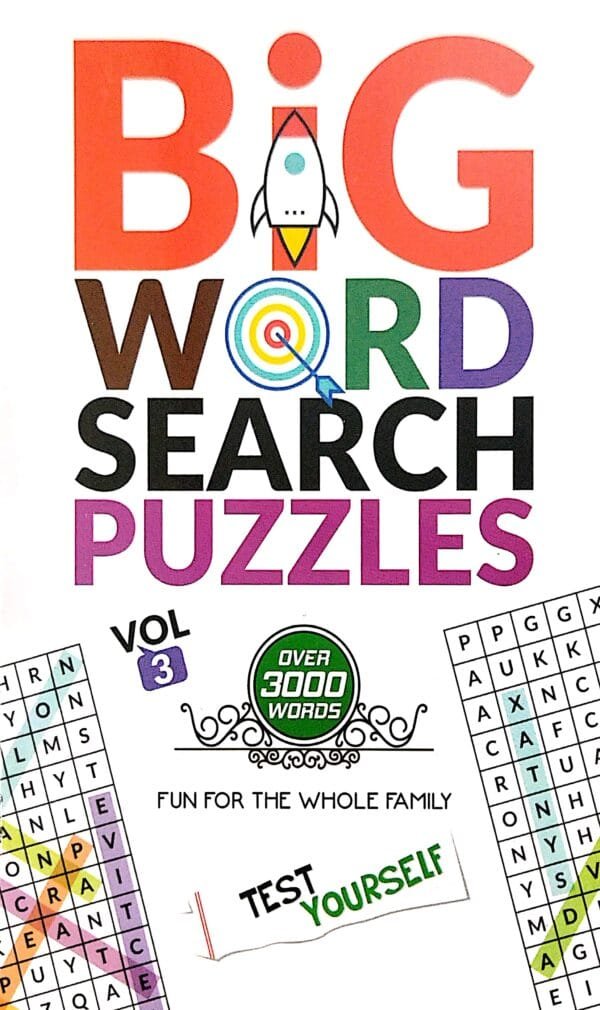Big World Search Puzzles Vol-3