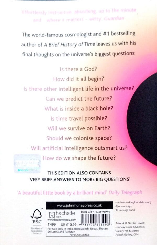 Brief Answers To The Bigquestions