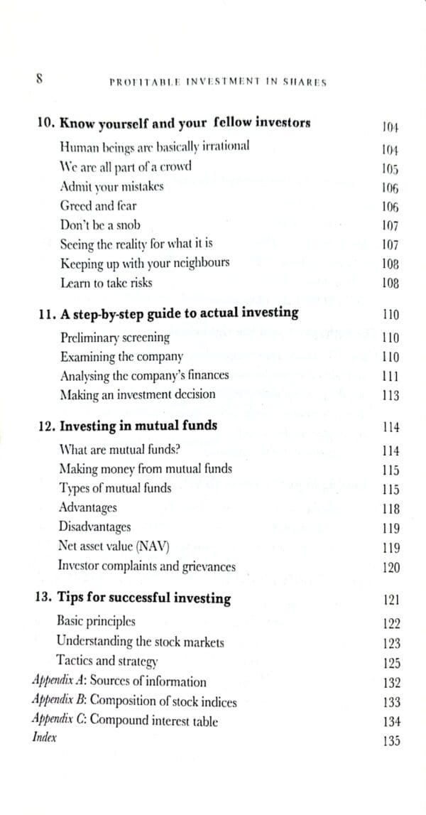 Profitable Investment In Shares