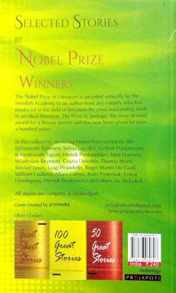 Selected Stories By Nobel Prize Winners