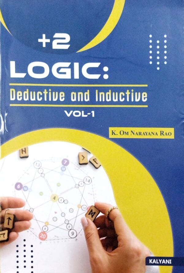 +2 Logic  Deductive And Inductive Vol-1 1st Yr