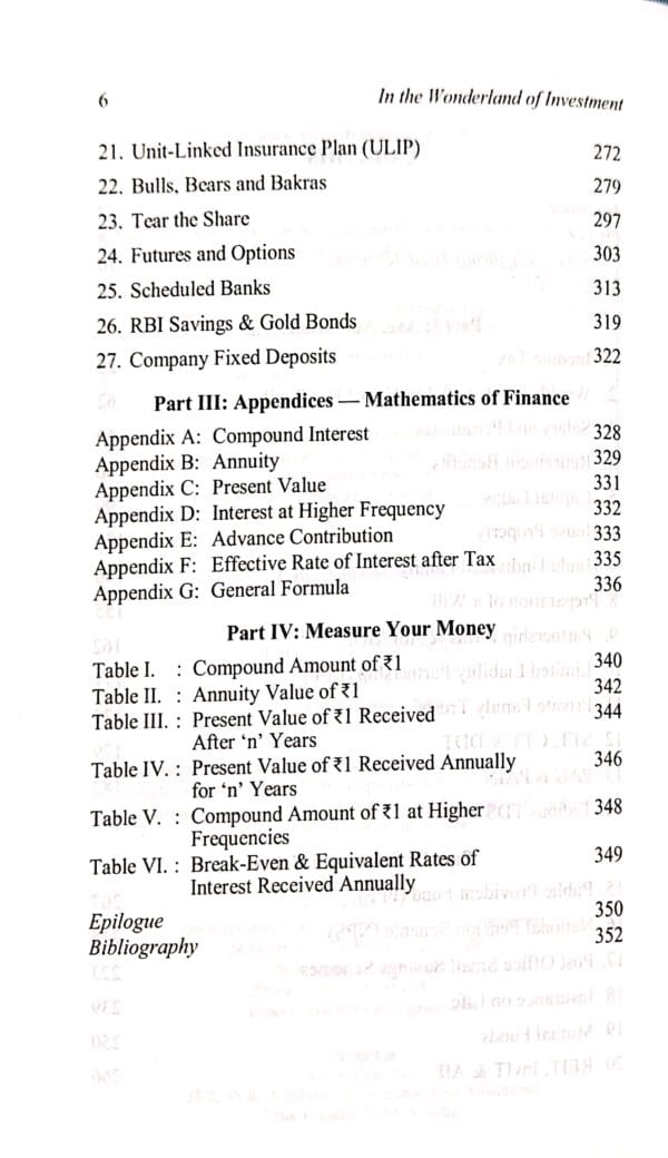 In The Wonderland Of Investment 43ed