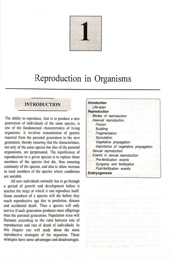 Introductory Botany Class-XII C.h.s.e. Odisha