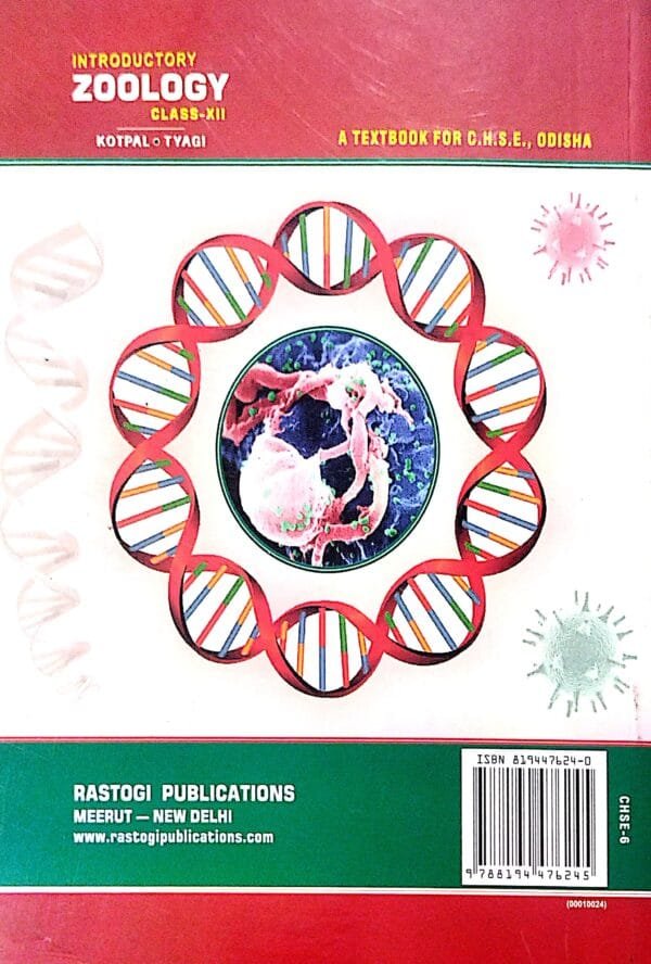 Introductory Zoology Class-XII C.h.s.e. Odisha3 Introductory Zoology Class-XII C.h.s.e. Odisha