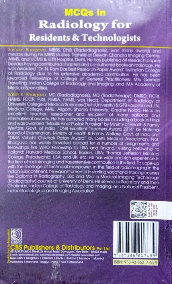 Mcqs In Radiology For Residents & Technologists 2ed