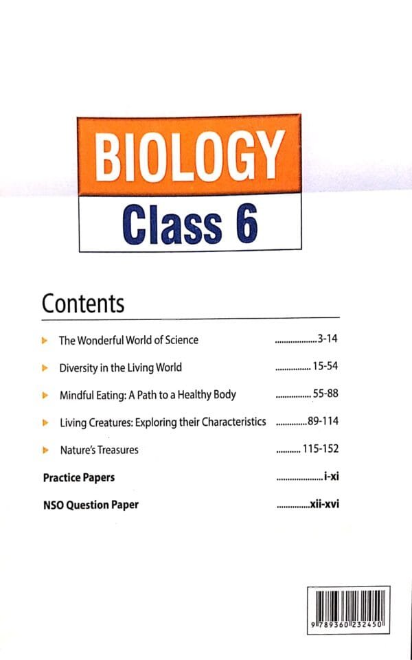 Mtg  Foundation Course Biology Class-6