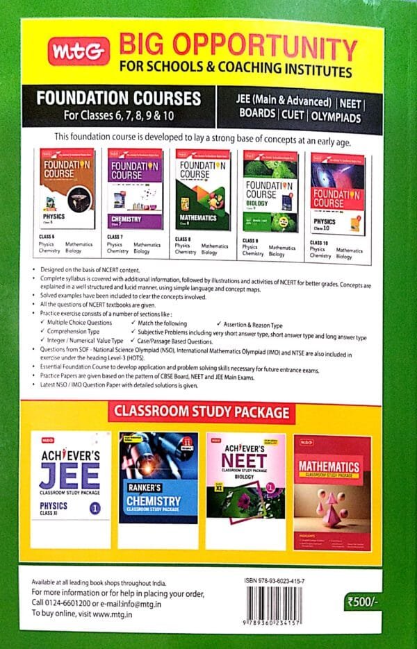 Mtg  Foundation Course Biology Class-7