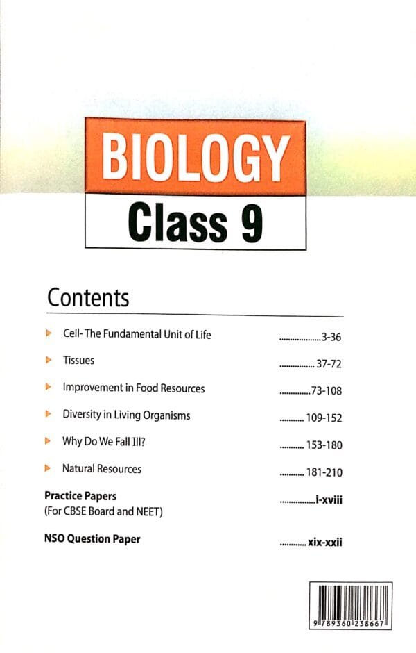 Mtg  Foundation Course Biology Class-9