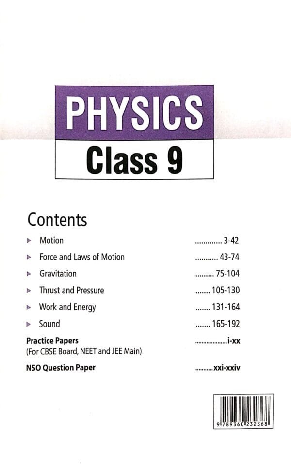 Mtg  Foundation Course Physics Class-9