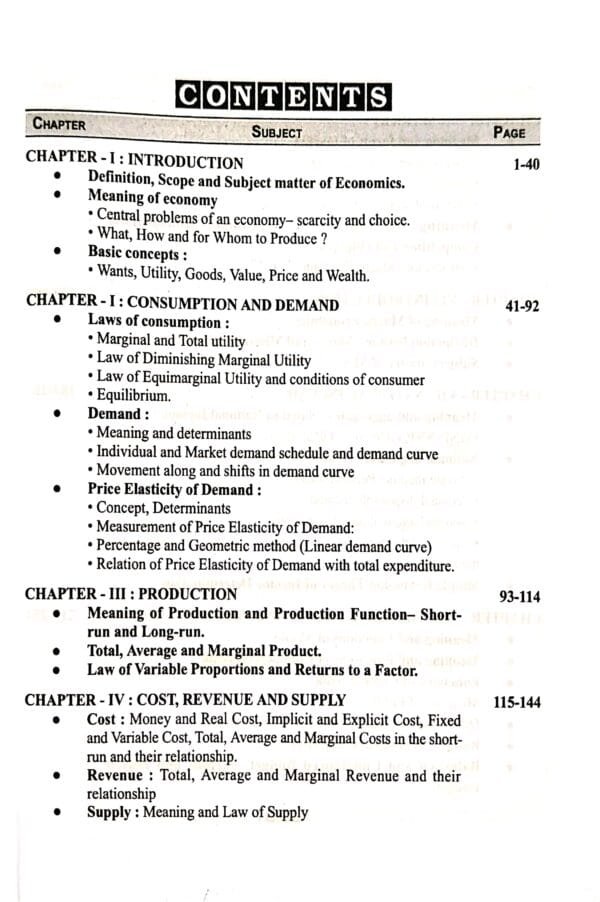 Plus Two Economics Part-II
